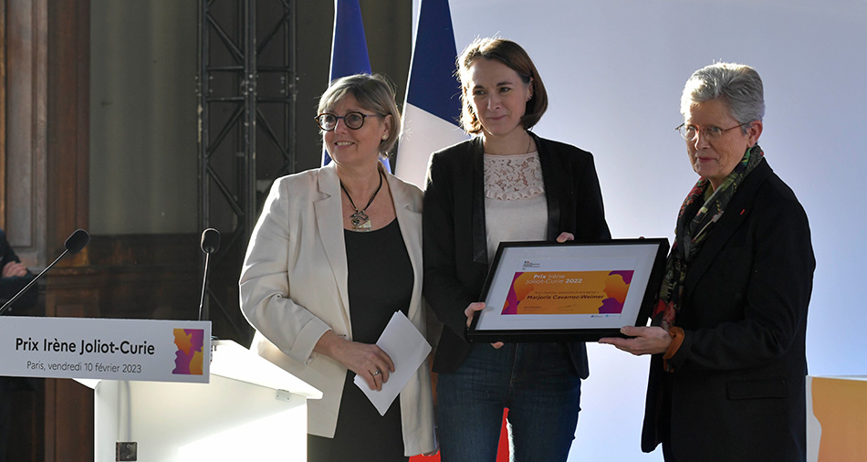 Marjorie Cavarroc-Weimer, Prix Irène Joliot-Curie 2023 « Femme, recherche et entreprise »